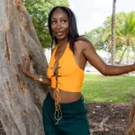Orange Halter Top: A Stylish Piece That Brings Color and Confidence to Any Outfit 