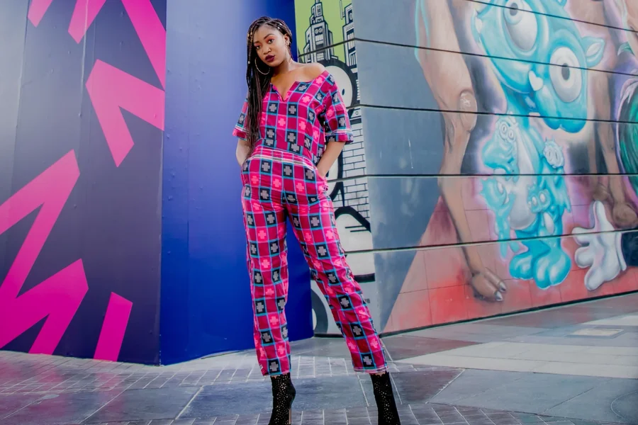 pink jumpsuit womens