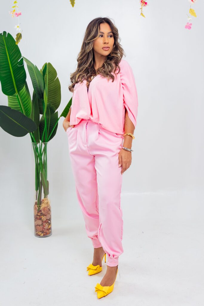 pink jumpsuit womens