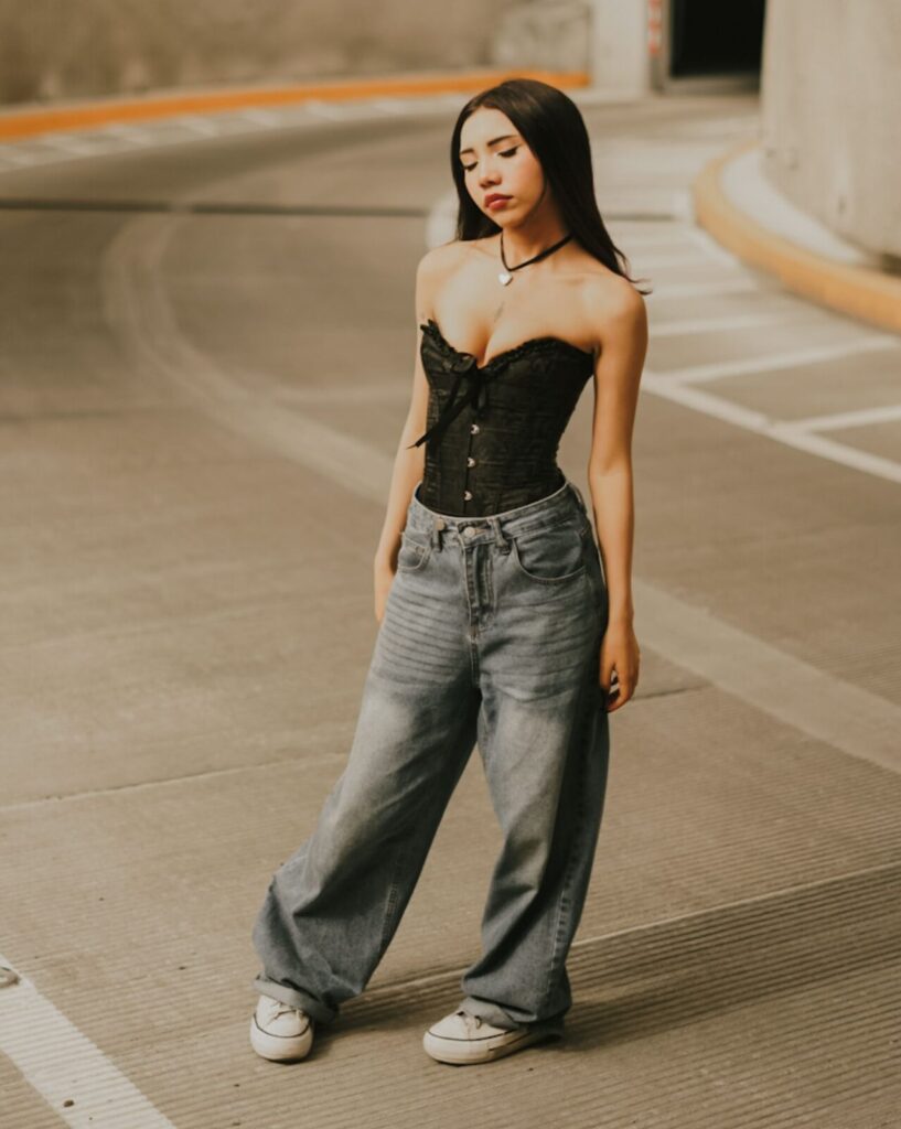 plus size corset outfits